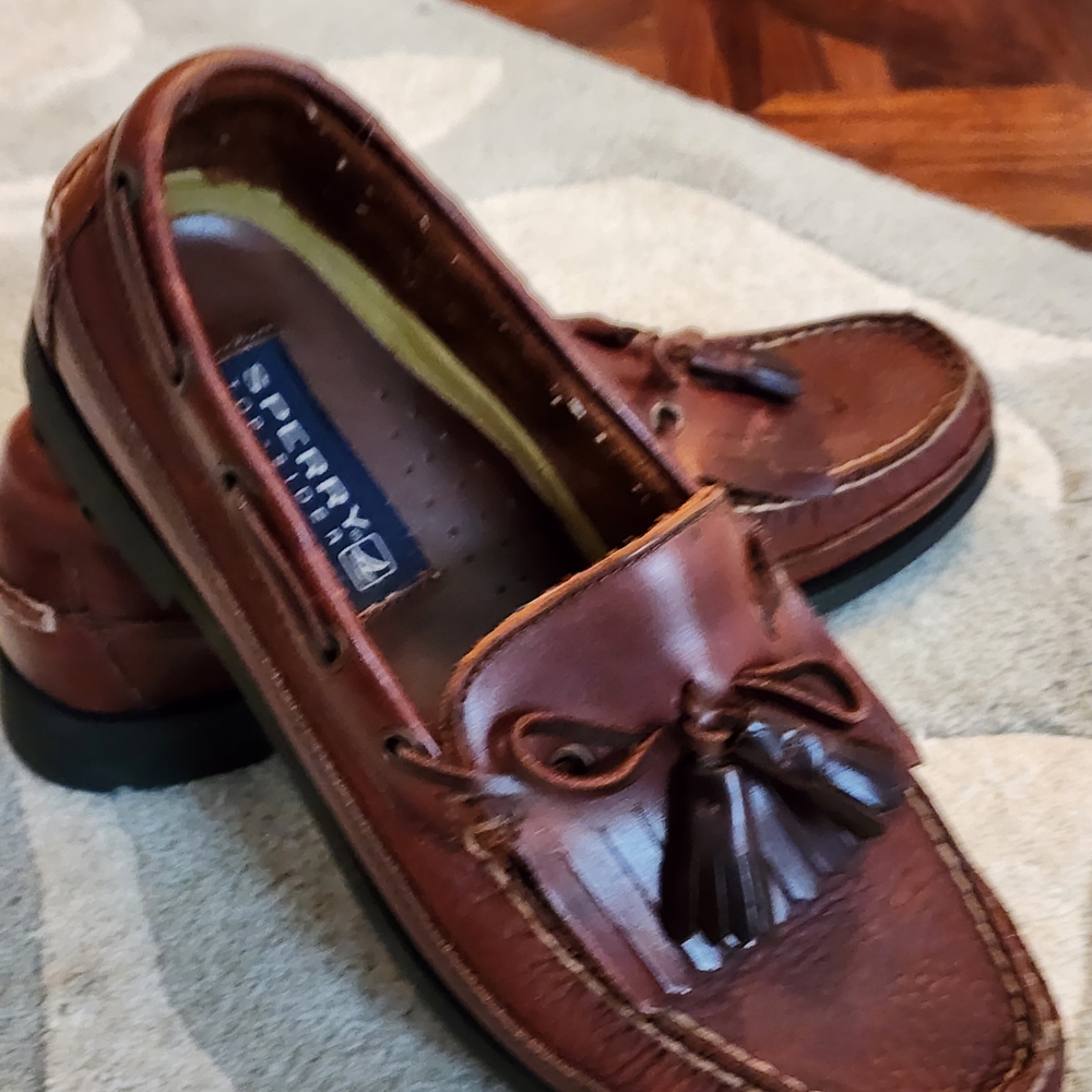 Sperry Men's Brown Leather Loafers